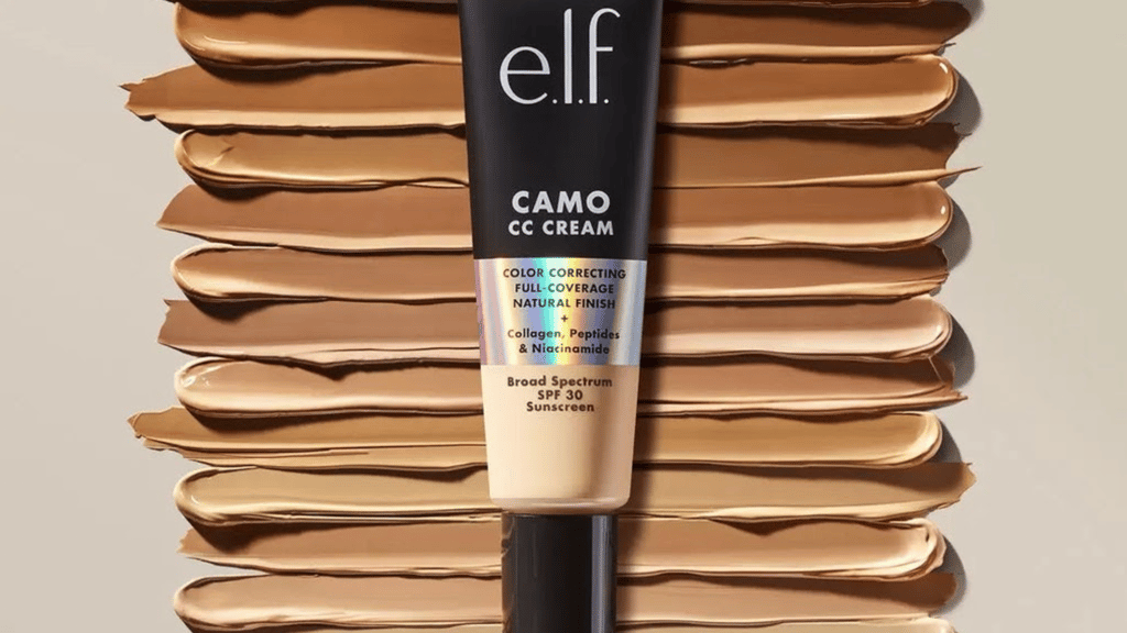 A close-up photo of E.L.F.’s Camo CC Cream.