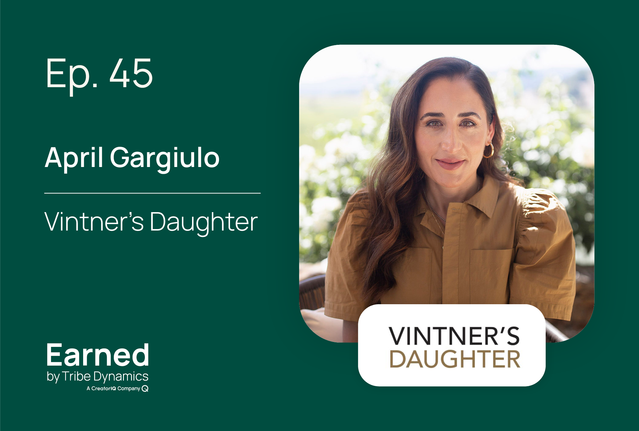 April Gargiulo Founder & CEO of Vintner's Daughter